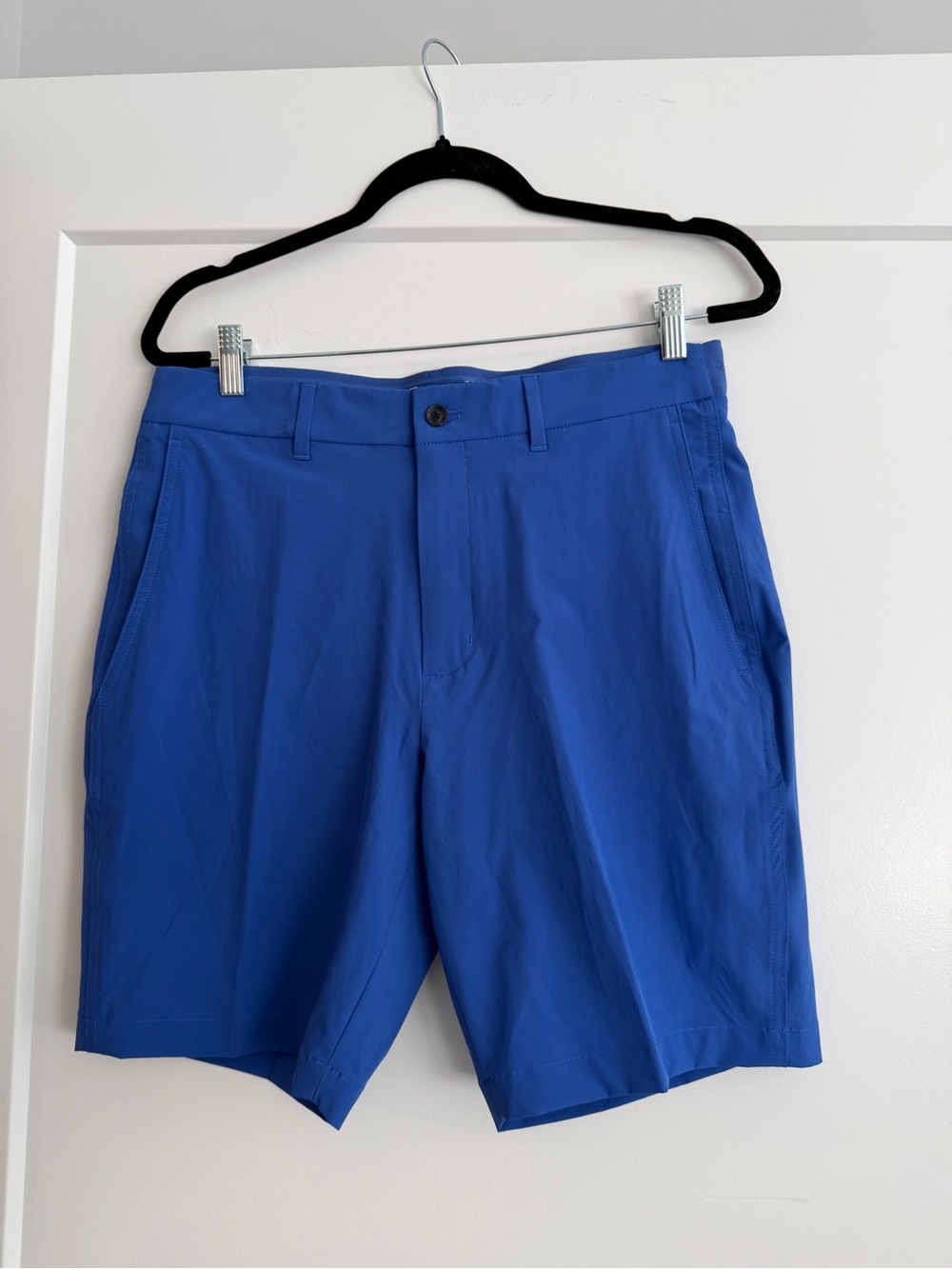 Walter Hagen Royal Blue Flat-Front Golf Shorts